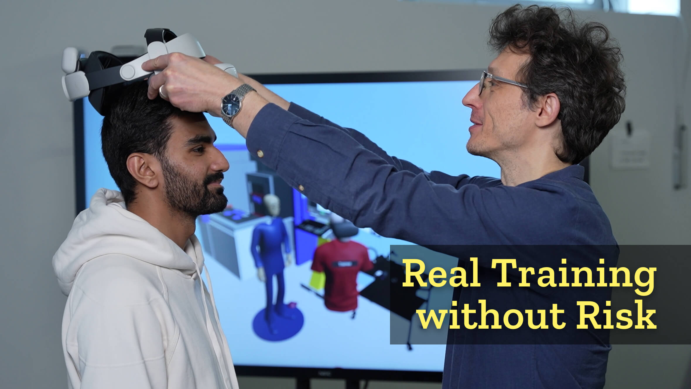 Real Training without Risk